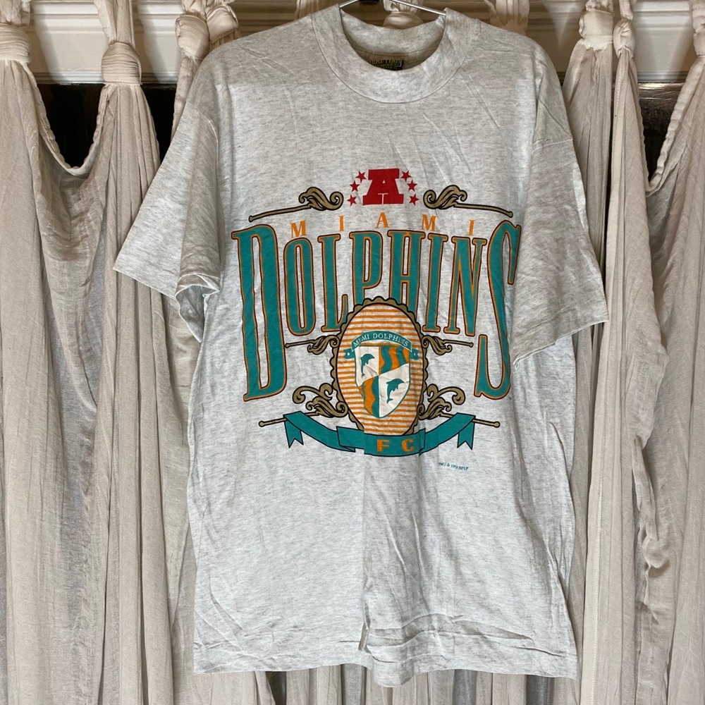 90s Miami Dolphins Logo Tee